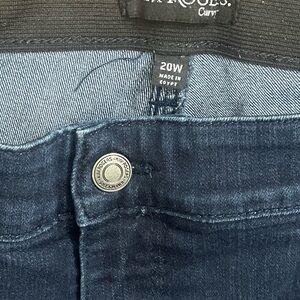 Kim Rogers Curvy Dark Blue Jeans